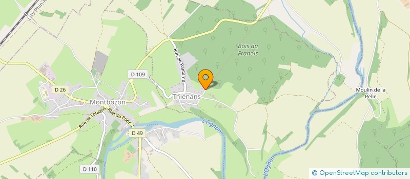 localisation de l'entreprise SCI DAPESIO  THIENANS