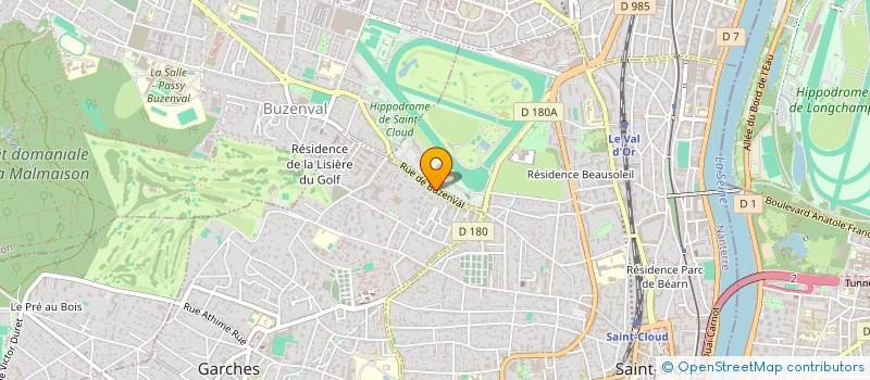 localisation de l'entreprise SCI DAPHI à GARCHES