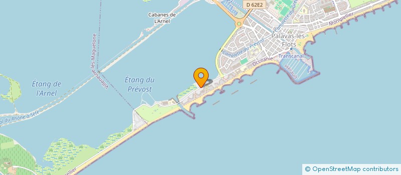 localisation de l'entreprise SCI DAPHI à PALAVAS-LES-FLOTS