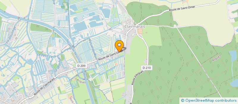 localisation de l'entreprise SCI DAPHIE  SAINT-OMER