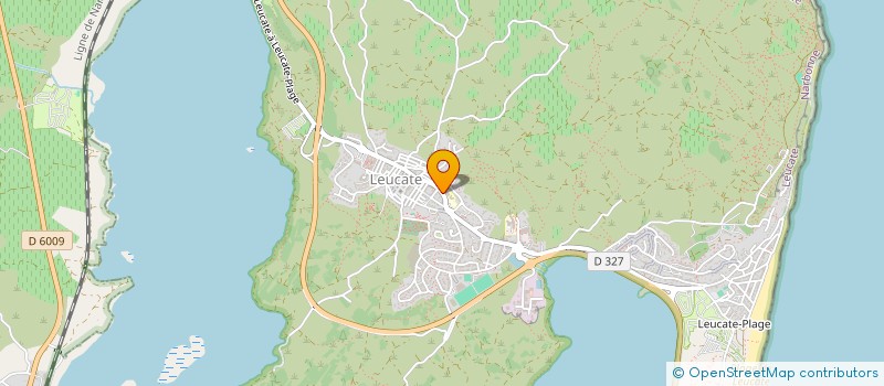 localisation de l'entreprise SCI DAPHILIAN à LEUCATE
