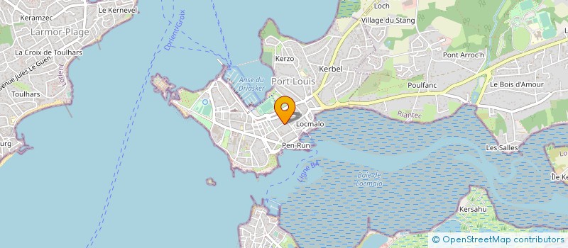 localisation de l'entreprise SCI DAPI  PORT-LOUIS