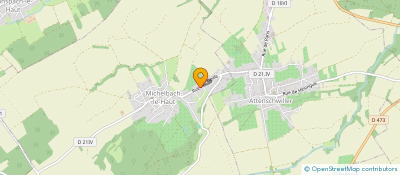 localisation de l'entreprise SCI DAPP LA ROSERAIE  BERENTZWILLER