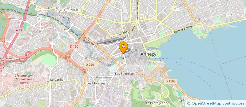 localisation de l'entreprise SCI DAR BEIDA à ANNECY