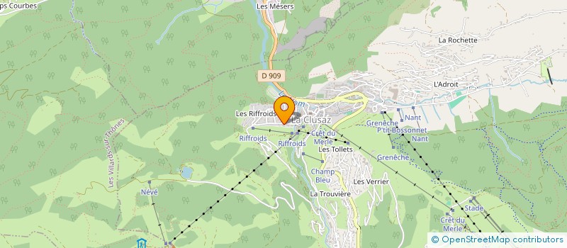 localisation de l'entreprise SCI DARAL à LA CLUSAZ