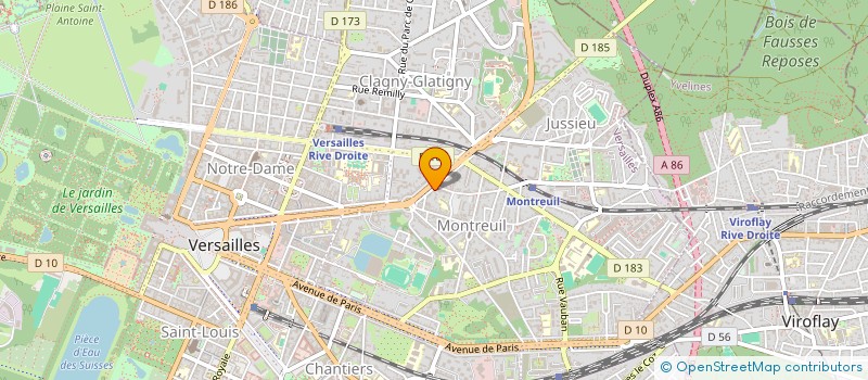 localisation de l'entreprise SCI DARANA II à VERSAILLES