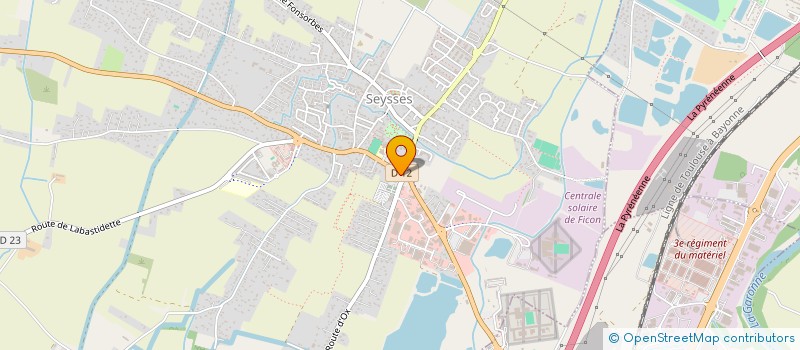 localisation de l'entreprise SCI DARAUT  SEYSSES