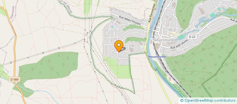 localisation de l'entreprise SCI DARBAGGIO  NOUZONVILLE