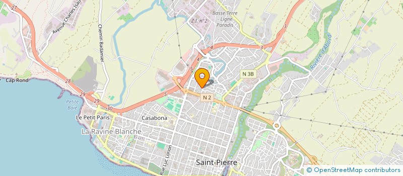 localisation de l'entreprise SCI DARBEL à SAINT-PIERRE