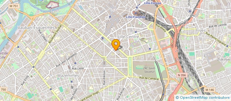 localisation de l'entreprise SCI DARC à LILLE