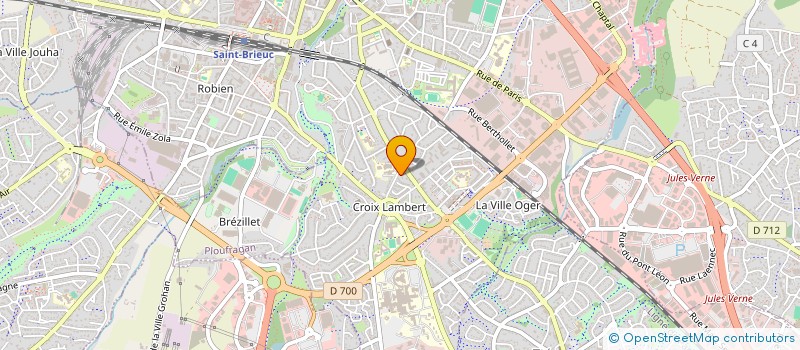 localisation de l'entreprise SCI DARCEL à SAINT-BRIEUC