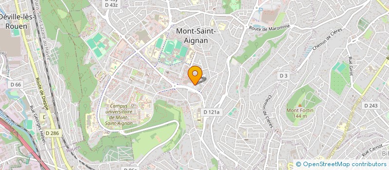 localisation de l'entreprise SCI DARCEL-CHARTREL  MONT-SAINT-AIGNAN