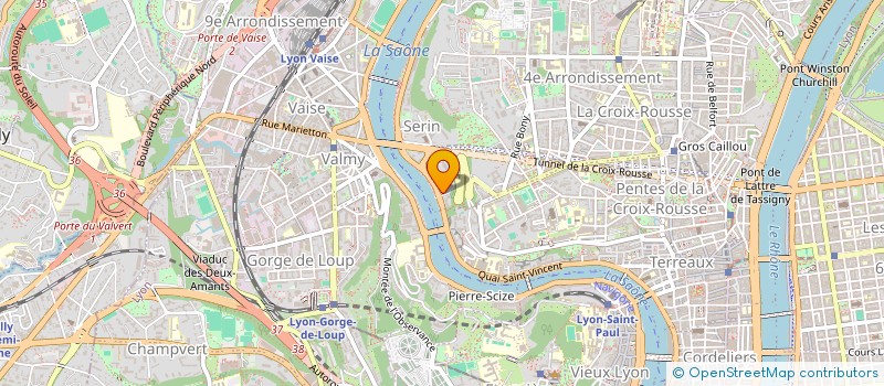 localisation de l'entreprise SCI DARCHEVILLE  LYON