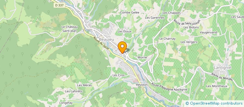 localisation de l'entreprise SCI DARCON & CO  DEUX-GROSNES
