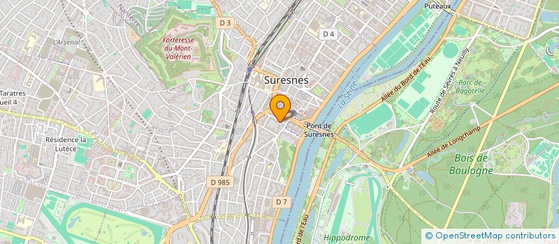 localisation de l'entreprise SCI DARDANELLES à SURESNES