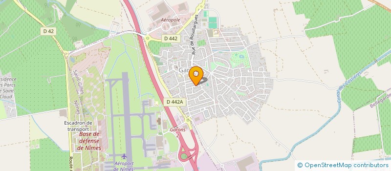 localisation de l'entreprise SCI DARDE  GARONS