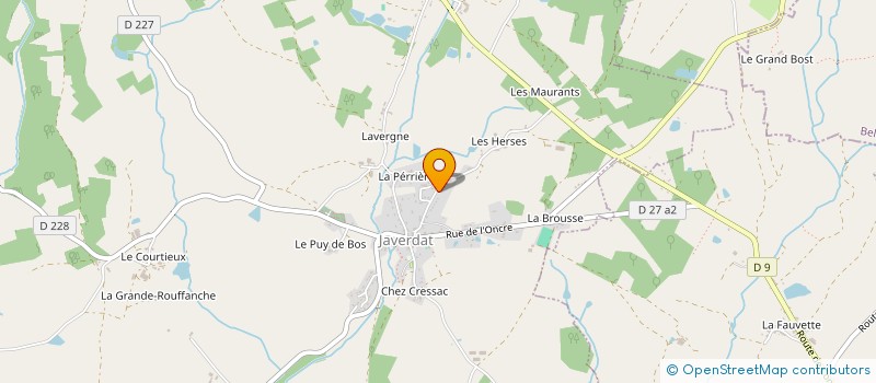 localisation de l'entreprise SCI DARDILHAC à JAVERDAT