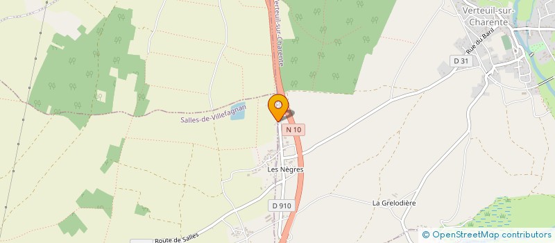 localisation de l'entreprise SCI DARDILLAC à SALLES-DE-VILLEFAGNAN