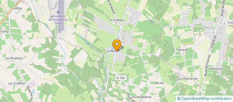 localisation de l'entreprise SCI DARGO  ALIX