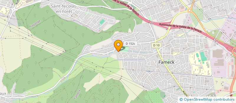 localisation de l'entreprise SCI DARGOS  FAMECK