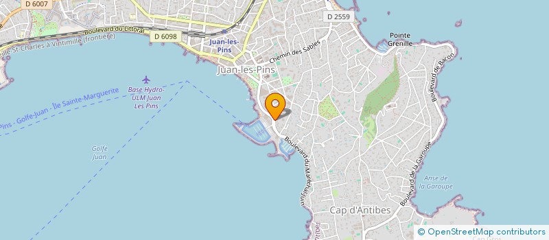 localisation de l'entreprise SCI DARIA à ANTIBES