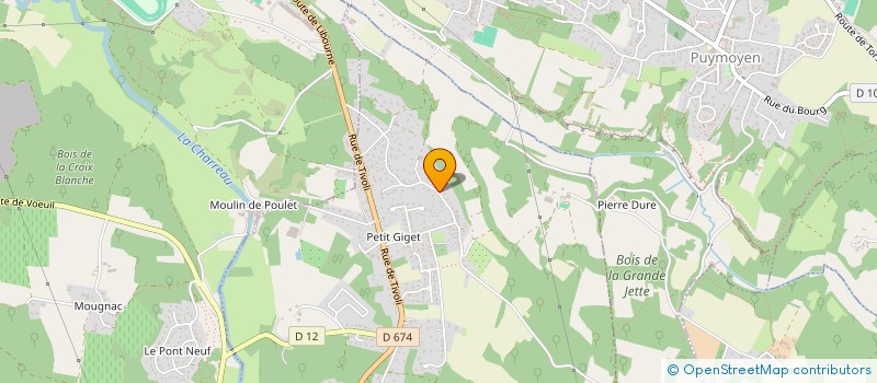 localisation de l'entreprise SCI DARIE à VŒUIL-ET-GIGET