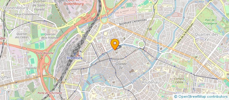 localisation de l'entreprise SCI DARIO à STRASBOURG