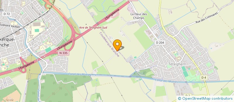 localisation de l'entreprise SCI DARIO  COUDEKERQUE-BRANCHE