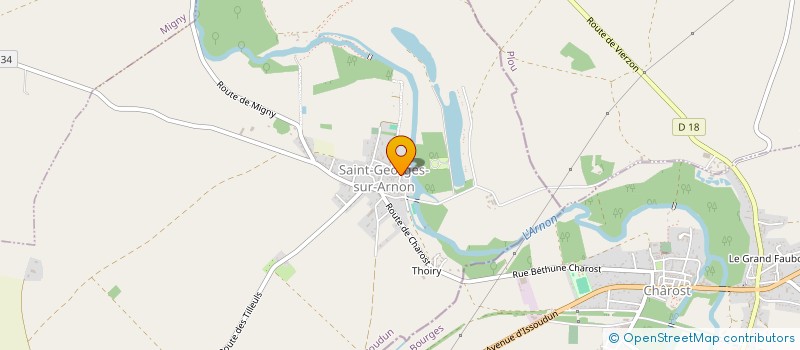 localisation de l'entreprise SCI DARIOSECQ à SAINT-GEORGES-SUR-ARNON