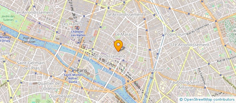 localisation de l'entreprise SCI DARIT  PARIS