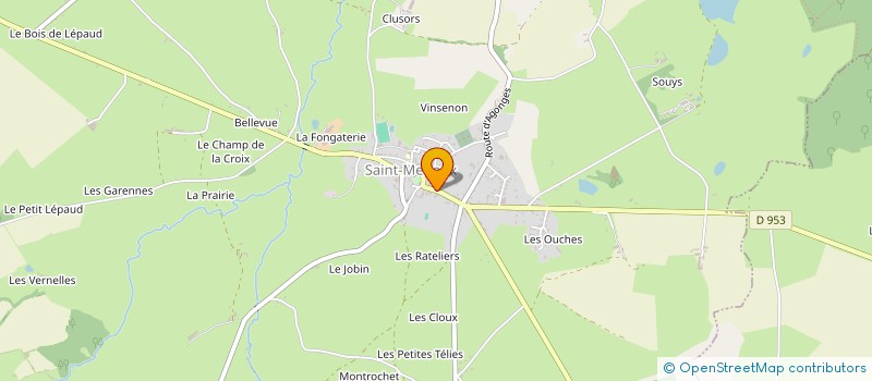 localisation de l'entreprise SCI DARIUS  SAINT-MENOUX