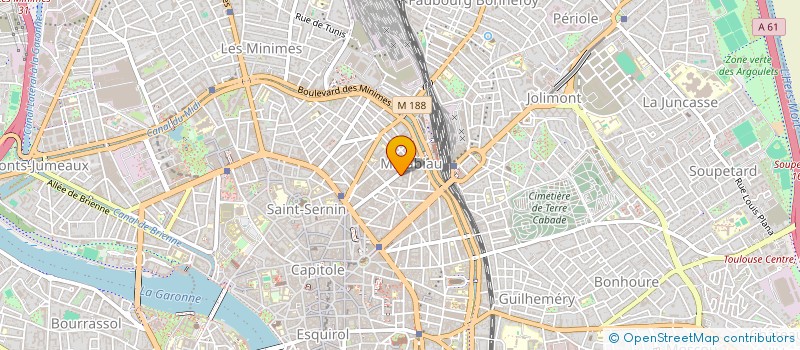 localisation de l'entreprise SCI DARJEELING à TOULOUSE