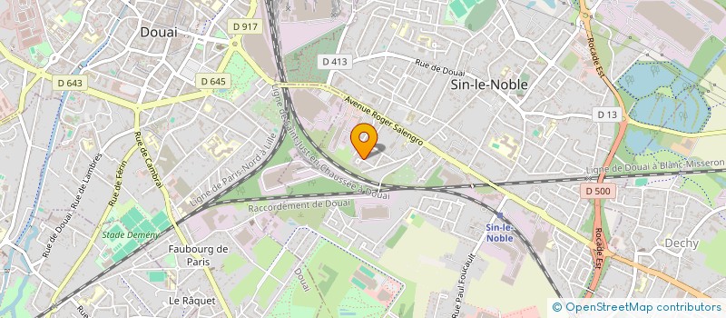 localisation de l'entreprise SCI DARKOM  SIN LE NOBLE