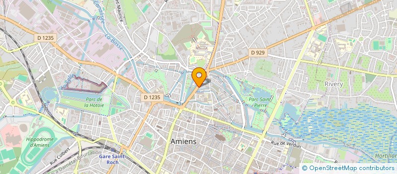 localisation de l'entreprise SCI DARLINGTON  AMIENS