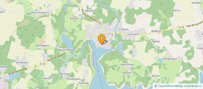 localisation de l'entreprise SCI DARLMAT à VANNES