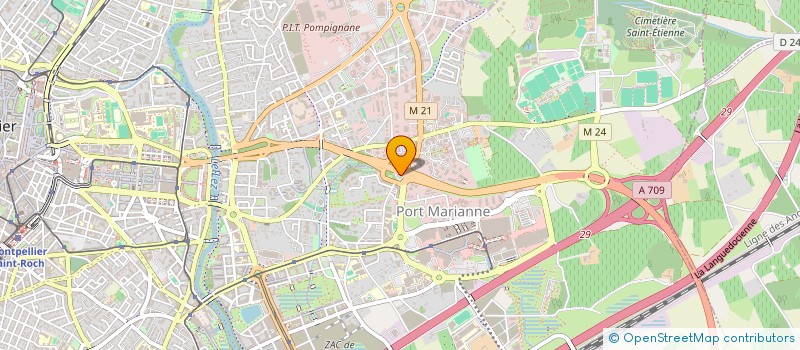 localisation de l'entreprise SCI DARMA à MONTPELLIER