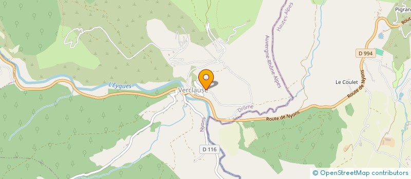 localisation de l'entreprise SCI DARMANDS  VERCLAUSE