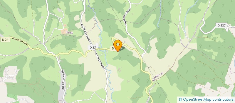 localisation de l'entreprise SCI DARMI  BOSDARROS