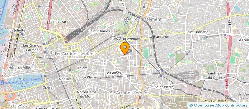 localisation de l'entreprise SCI DARMON-YORILLO à MARSEILLE