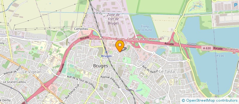 localisation de l'entreprise SCI DARNAL-CADE  BRUGES