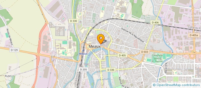 localisation de l'entreprise SCI DARNETAL à MEAUX