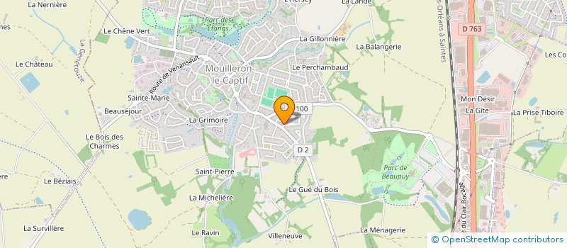 localisation de l'entreprise SCI DARNICHE  MOUILLERON-LE-CAPTIF