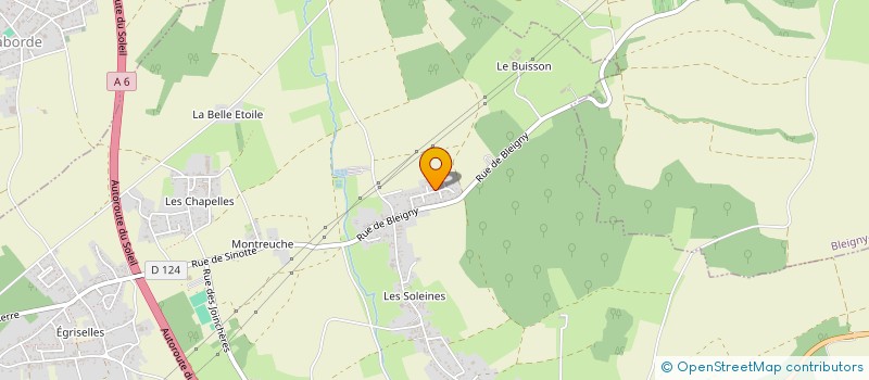 localisation de l'entreprise SCI DARO  VENOY