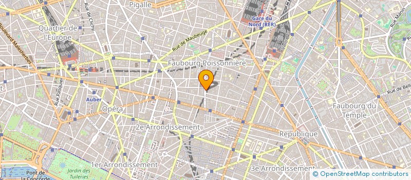 localisation de l'entreprise SCI DAROD  PARIS