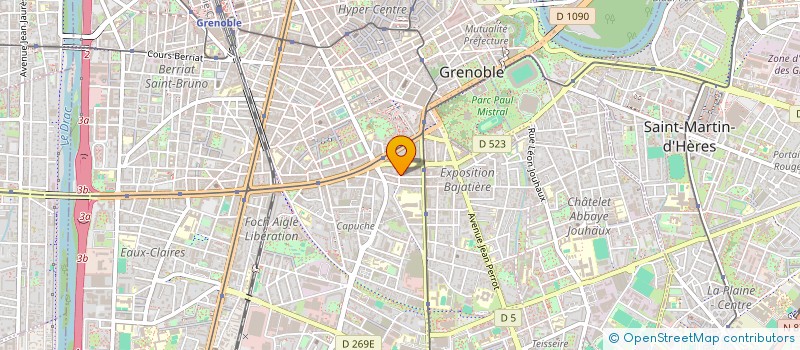localisation de l'entreprise SCI DAROUACH REAL ESTATE  GRENOBLE