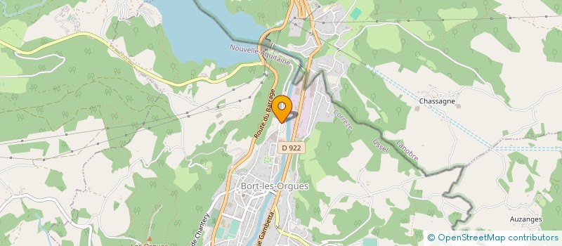 localisation de l'entreprise SCI DAROUCYL  BORT-LES-ORGUES