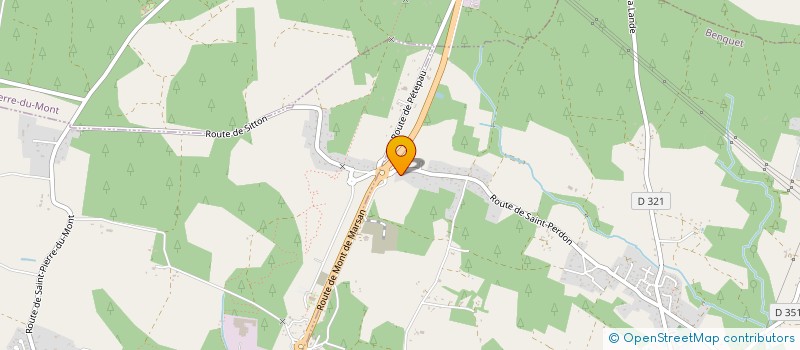 localisation de l'entreprise SCI DAROUX  BENQUET