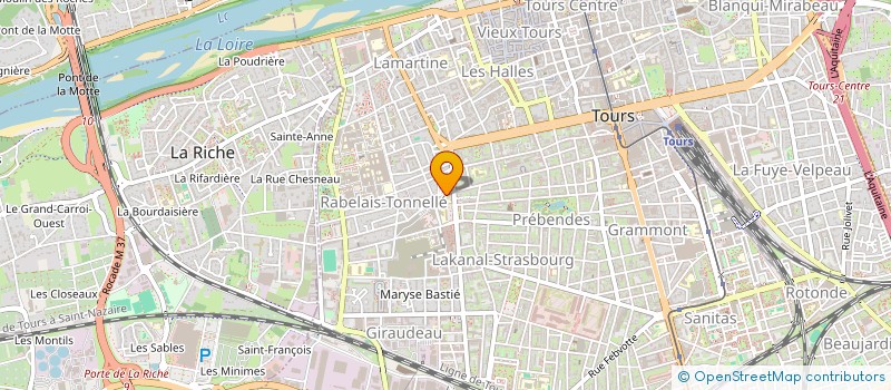 localisation de l'entreprise SCI DARRIGUES  TOURS