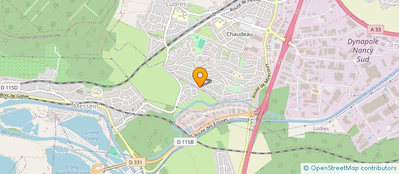 localisation de l'entreprise SCI DARSEY  LUDRES