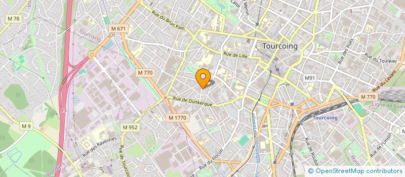 localisation de l'entreprise SCI DARSHAN à MARCQ-EN-BARŒUL